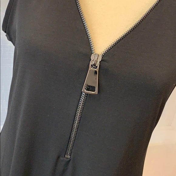 Zipper Shift Dress - Picture 2 of 4
